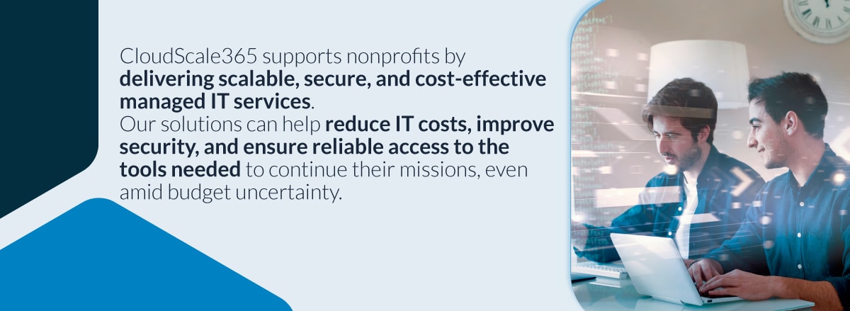 CloudScale365 Help Nonprofits Deal with the Budget Cuts